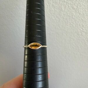 Elegant Citrine Marquise Ring